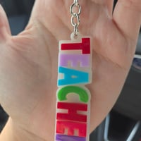 Teacher keychain