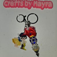 Snow white keychain