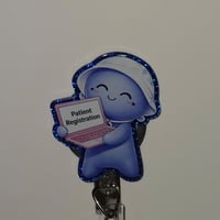 Glove baby badgereel, patient registration
